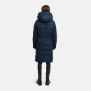 Navahoo Laubzauber Damen Winter Steppmantel Parka N080 Navy M - Gr. 38