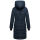 Navahoo Laubzauber Damen Winter Steppmantel Parka N080 Navy M - Gr. 38