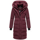Navahoo Laubzauber Damen Winter Steppmantel Parka N080 Wine M - Gr. 38