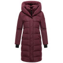 Navahoo Laubzauber Damen Winter Steppmantel Parka N080 Wine M - Gr. 38