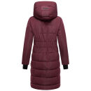 Navahoo Laubzauber Damen Winter Steppmantel Parka N080 Wine M - Gr. 38