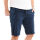 A. Salvarini Herren Leinen Shorts AS-408 Dunkelblau-W33