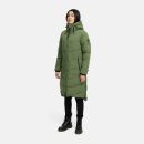 Marikoo Benikoo Damen lange Winter Steppjacke B949 Pine...
