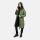 Marikoo Benikoo Damen lange Winter Steppjacke B949 Pine Olive-Größe S - Gr. 36