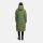 Marikoo Benikoo Damen lange Winter Steppjacke B949 Pine Olive-Größe XL - Gr. 42