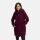 Marikoo Maikoo Damen Mantel mit Kapuze Trenchcoat Jacke B819 Wine Größe S - Gr. 36