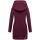 Marikoo Maikoo Damen Mantel mit Kapuze Trenchcoat Jacke B819 Wine Größe S - Gr. 36