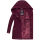 Marikoo Maikoo Damen Mantel mit Kapuze Trenchcoat Jacke B819 Wine Größe S - Gr. 36