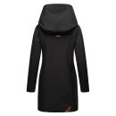 Marikoo Mayleen Damen Softshell Jacke mit Kapuze B856 Schwarz Größe XXXXXL - Gr. 50