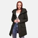 Marikoo Mayleen Damen Softshell Jacke mit Kapuze B856 Olive Größe XXXXL - Gr. 48
