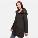 Marikoo Mayleen Damen Softshell Jacke mit Kapuze B856 Olive Größe XXXXL - Gr. 48