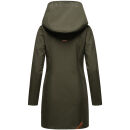 Marikoo Mayleen Damen Softshell Jacke mit Kapuze B856 Olive Größe XXXXL - Gr. 48