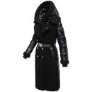 Navahoo KUSCHELTRAUM 14 TEDDY MANTEL MIT FUTTER Schwarz Größe S - Gr. 36