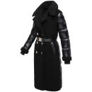 Navahoo KUSCHELTRAUM 14 TEDDY MANTEL MIT FUTTER Schwarz Größe S - Gr. 36