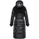 Navahoo KUSCHELTRAUM 14 TEDDY MANTEL MIT FUTTER Schwarz Größe S - Gr. 36