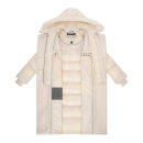 Navahoo Kuscheltraum Damen Winter Teddyfell Mantel N119 Offwhite Größe S - Gr. 36