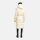 Navahoo Kuscheltraum Damen Winter Teddyfell Mantel N119 Offwhite Größe L - Gr. 40