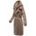 Navahoo Kuscheltraum Damen Winter Teddyfell Mantel N119 Taupe Grey Größe XL - Gr. 42