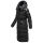 Navahoo Knusperherz Damen Winter Steppmantel N120 Schwarz Größe S - Gr. 36