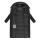 Navahoo Knusperherz Damen Winter Steppmantel N120 Schwarz Größe S - Gr. 36