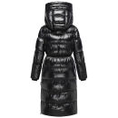 Navahoo Knusperherz Damen Winter Steppmantel N120 Schwarz Größe M - Gr. 38