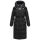 Navahoo Knusperherz Damen Winter Steppmantel N120 Schwarz Größe M - Gr. 38