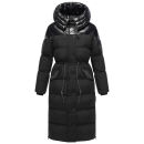 Navahoo Knusperherz Damen Winter Steppmantel N120 Schwarz Größe XXL - Gr. 44