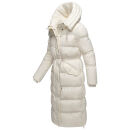 Navahoo Knusperherz Damen Winter Steppmantel N120 Offwhite Größe XL - Gr. 42