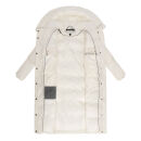 Navahoo Knusperherz Damen Winter Steppmantel N120 Offwhite Größe XL - Gr. 42