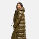 Navahoo Knusperherz Damen Winter Steppmantel N120 Khaki Größe XL - Gr. 42