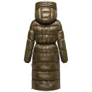 Navahoo Knusperherz Damen Winter Steppmantel N120 Khaki Größe XL - Gr. 42