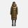 Navahoo Knusperherz Damen Winter Steppmantel N120 Khaki Größe XL - Gr. 42