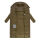 Navahoo Knusperherz Damen Winter Steppmantel N120 Khaki Größe XL - Gr. 42