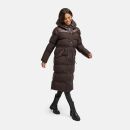 Navahoo Knusperherz Damen Winter Steppmantel N120 Choco Größe S - Gr. 36