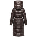 Navahoo Knusperherz Damen Winter Steppmantel N120 Choco Größe S - Gr. 36