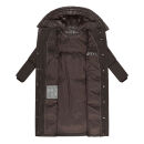 Navahoo Knusperherz Damen Winter Steppmantel N120 Choco Größe L - Gr. 40