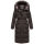 Navahoo Knusperherz Damen Winter Steppmantel N120 Choco Größe L - Gr. 40