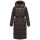 Navahoo Knusperherz Damen Winter Steppmantel N120 Choco Größe L - Gr. 40