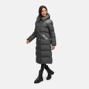 Navahoo Knusperherz Damen Winter Steppmantel N120 Anthrazit Größe S - Gr. 36