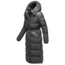 Navahoo Knusperherz Damen Winter Steppmantel N120 Anthrazit Größe S - Gr. 36