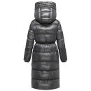 Navahoo Knusperherz Damen Winter Steppmantel N120 Anthrazit Größe S - Gr. 36