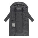 Navahoo Knusperherz Damen Winter Steppmantel N120 Anthrazit Größe S - Gr. 36