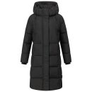 Marikoo Tabiaa Damen Winter Steppmantel N099 Schwarz Größe M - Gr. 38