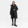 Marikoo Tabiaa Damen Winter Steppmantel N099 Schwarz Größe M - Gr. 38