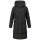 Marikoo Tabiaa Damen Winter Steppmantel N099 Schwarz Größe M - Gr. 38