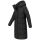 Marikoo Tabiaa Damen Winter Steppmantel N099 Schwarz Größe XL - Gr. 42