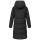 Marikoo Tabiaa Damen Winter Steppmantel N099 Schwarz Größe XL - Gr. 42