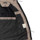 Marikoo Tabiaa Damen Winter Steppmantel N099 Taupe Grey Größe XL - Gr. 42