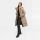 Marikoo Tabiaa Damen Winter Steppmantel N099 Taupe Grey Größe XL - Gr. 42