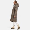 Navahoo Mondmaedchen Damen Winter Steppmantel N036 Stone Brown Größe XS - Gr. 34